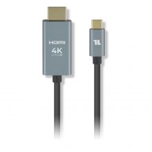 1Life cabo adaptador USB-C » HDMI 4K 1.8m