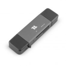 1Life cr: 2in1 USB-A/C - Leitor de cartões SD / Micro SD