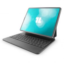 1Life ta: keyfolio iPad Pro 12.9" - Capa com teclado PT e touchpad