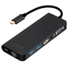 Hub NTECH Multimédia USB Tipo-C HDMI & Ethernet
