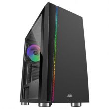 Caixa ATX Mars Gaming MC8 Gaming RGB Vidro Temperado Preto