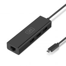1Life usb: hub 3 USB-C RJ45 Gigabit