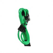 BitFenix Molex para 4x Sata Sleeved Green / Black 80cm