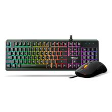 Krom Kaleido Semi Mechanical Gaming Combo RGB PT