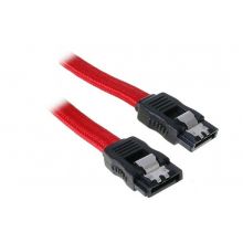 BitFenix SATA 3 Sleeved Red / Black 30cm