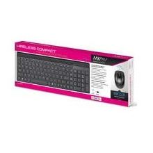 Teclado + Rato MKPlus Compact Chiclet Wireless Bundle