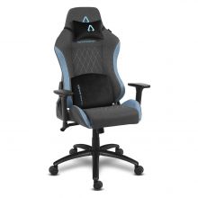 Alpha Gamer Gaia Dark Grey / Blue - Cadeira gaming