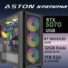 PC ASTON-57R7V2 - Ryzen 7 9800X3D / RTX 5070 Ti / 32GB DDR5
