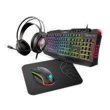 Krom Kritic RGB Rainbow Gaming Kit PT