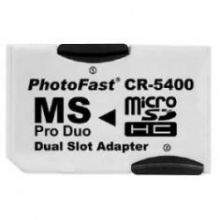 Adaptador Duplo Micro SD p/ Memory Stick Pro Duo