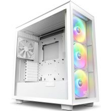 Caixa ATX NZXT H7 Elite RGB Branca Vidro Temperado