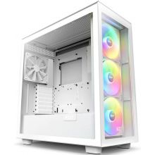 Caixa ATX NZXT H7 Elite RGB Branca Vidro Temperado