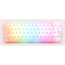 Teclado Ducky ONE 3 Aura White Mini 60% Hot-swappable MX-Blue RGB PBT - Mecânico (PT)