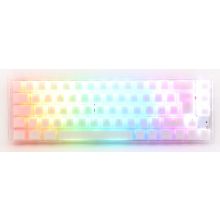 Teclado Ducky ONE 3 Aura White SF 65% Hot-swappable MX-Silent Red RGB PBT - Mecânico (PT)