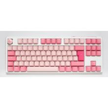 Teclado Ducky One 3 Gossamer Pink TKL Hot-swappable MX-Silent Red PBT - Mecânico (PT)