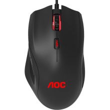 Rato AOC Gaming GM200 4200DPI RGB Preto