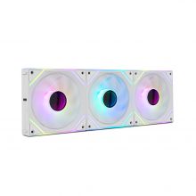 Nox Hummer Pro Link ARGB Magnetic Fan Kit - White