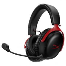 Headset HyperX Cloud III Wireless Preto/Vermelho