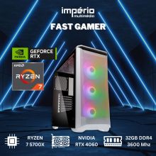 PC IM Fast Gamer - R7 5700x / RTX 4060 / 32GB