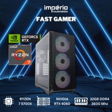 PC IM Fast Gamer - R7 5700x / RTX 4060 / 32GB