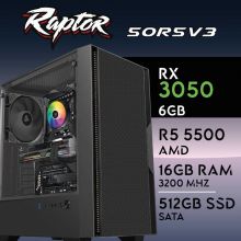 PC RAPTOR-50R5V2 - Ryzen 5 5600X / RTX 3050 / 16GB