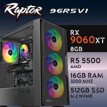 PC RAPTOR-55R5V2 - Ryzen 5 5500 / RTX 5050 / 16GB
