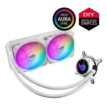 Water Cooler CPU Asus ROG STRIX LC 240 RGB Aurasync White Edition