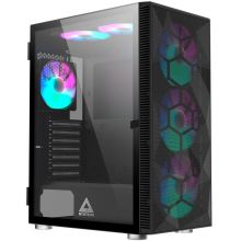 Caixa ATX Montech X3 Mesh RGB Vidro Temperado Preto